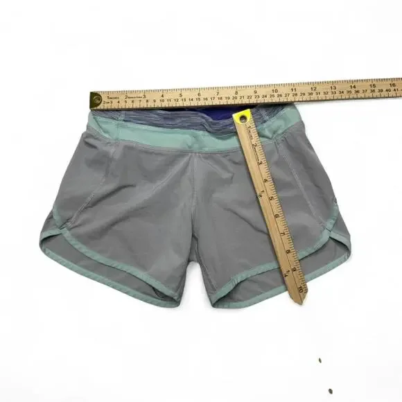 Ivivva Lululemon Little Girls Size 10 Relay Racer Girls Shorts - Picture 3 of 4